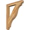 Ekena Millwork Funston Craftsman Rough Sawn Bracket, Western Red Cedar, 4"W x 34"D x 42"H BKT04X34X42FST04RWR - alternate 1